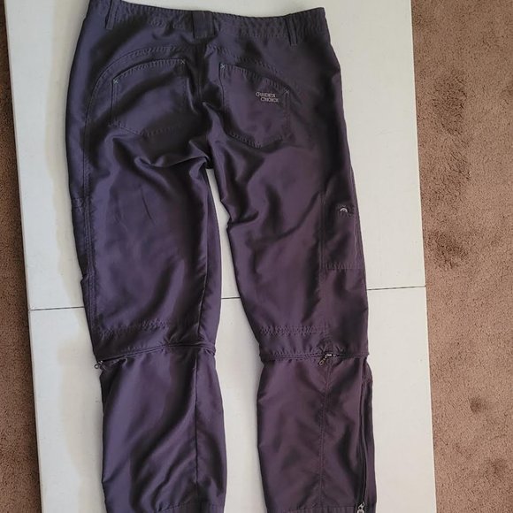 GUIDE'S CHOICE Women's outdoor convertible fishing pants - size 10 - Picture 2 of 6